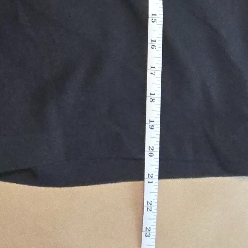 Danielle Bernstein Zip Front Biker Short - size 22W - Picture 10 of 11